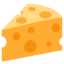 Emoji de trozo de queso en Twitter