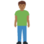 man standing Emoji on Twitter