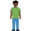 man standing Emoji on Twitter