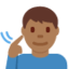 deaf man Emoji on Twitter