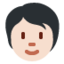 Emoji de persona en Twitter