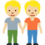 Emoji de personas de la mano en Twitter