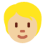 Emoji de persona en Twitter