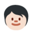 Emoji de niño en Twitter