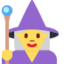 woman mage Emoji on Twitter