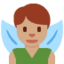 man fairy Emoji on Twitter