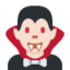 man vampire Emoji on Twitter