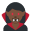 woman vampire Emoji on Twitter