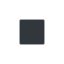 black small square Emoji on Twitter