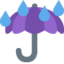 umbrella Emoji on Twitter