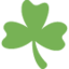 shamrock Emoji on Twitter