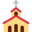 Emoji de iglesia en Twitter