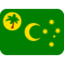 Emoji de bandera de Islas Cocos en Twitter