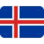 Emoji de bandera de Islandia en Twitter