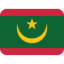 Emoji de bandera de Mauritania en Twitter