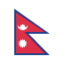 Emoji de bandera de Nepal en Twitter