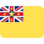 Emoji de bandera de Niue en Twitter