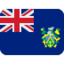 Emoji de bandera de Islas Pitcairn en Twitter