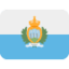 Emoji de bandera de San Marino en Twitter