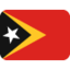 Emoji de bandera de Timor Oriental en Twitter