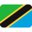 Emoji de bandera de Tanzania en Twitter