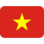 Emoji de bandera de Vietnam en Twitter