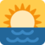 Emoji de atardecer en Twitter