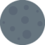 new moon Emoji on Twitter