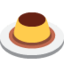 Emoji de flan en Twitter