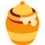 Emoji de bote de miel en Twitter