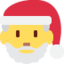 Santa Claus Emoji on Twitter