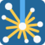 Emoji de fuegos artificiales en Twitter