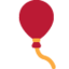 balloon Emoji on Twitter