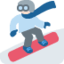snowboarder Emoji on Twitter