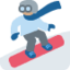 snowboarder Emoji on Twitter