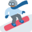 snowboarder Emoji on Twitter