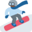 snowboarder Emoji on Twitter