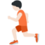 Emoji de persona corriendo en Twitter
