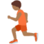 Emoji de persona corriendo en Twitter