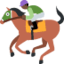 horse racing Emoji on Twitter