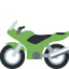 Emoji de motocicleta en Twitter