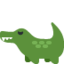 crocodile Emoji on Twitter