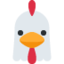 chicken Emoji on Twitter