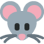 mouse face Emoji on Twitter