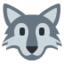 wolf Emoji on Twitter