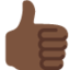 thumbs up Emoji on Twitter