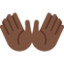 open hands Emoji on Twitter