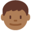 Emoji de niño en Twitter