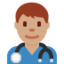 man health worker Emoji on Twitter