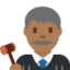 man judge Emoji on Twitter